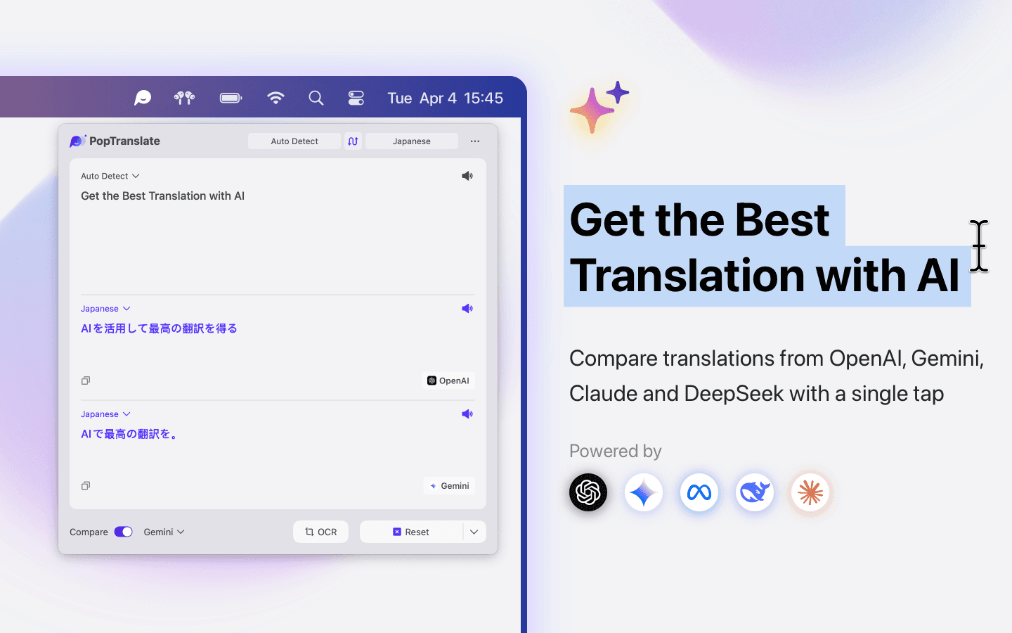 PopTranslate screenshot 1