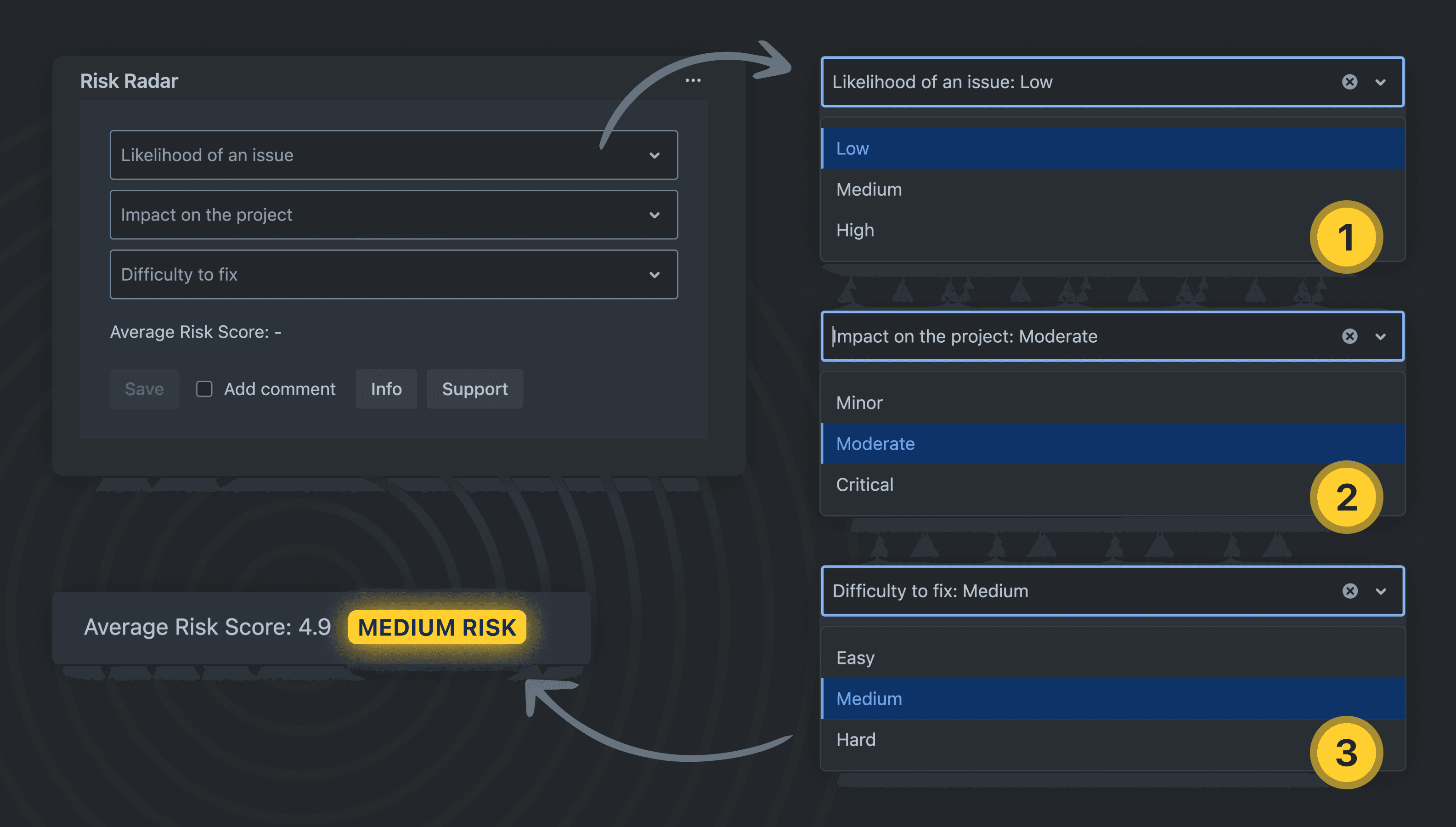 Risk Radar for Jira screenshot 2