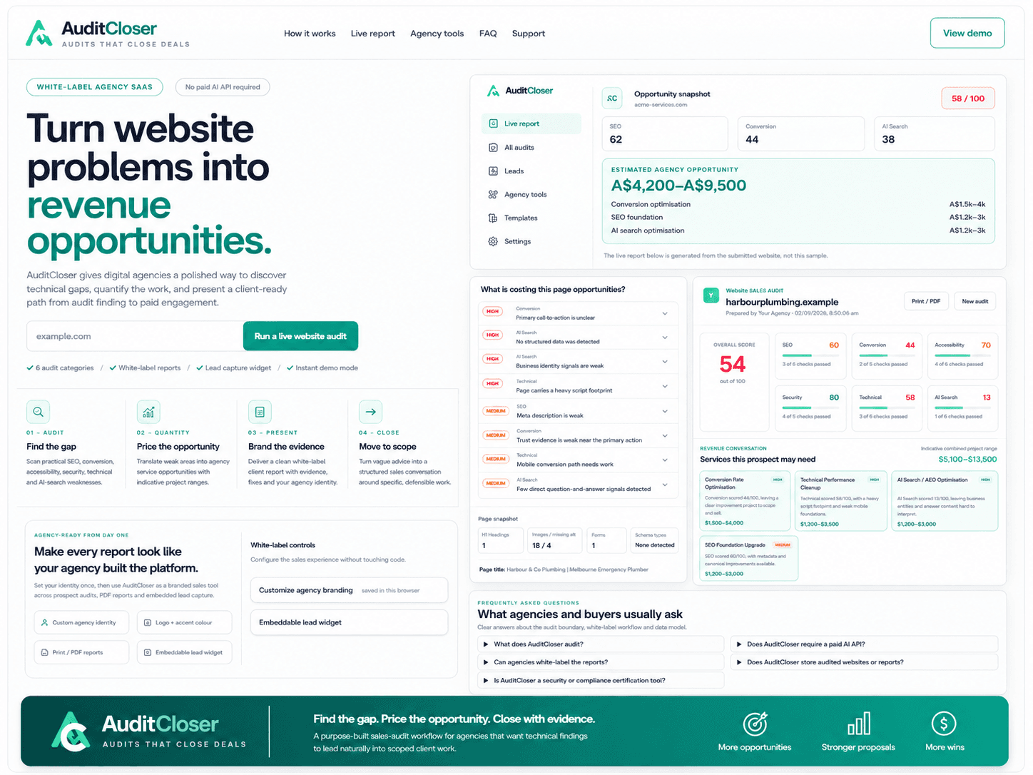 AuditCloser screenshot 1