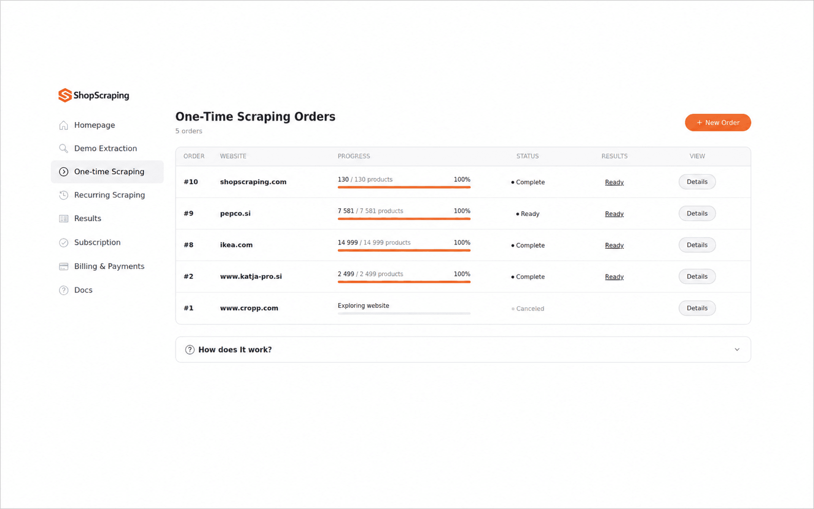 ShopScraping screenshot 4