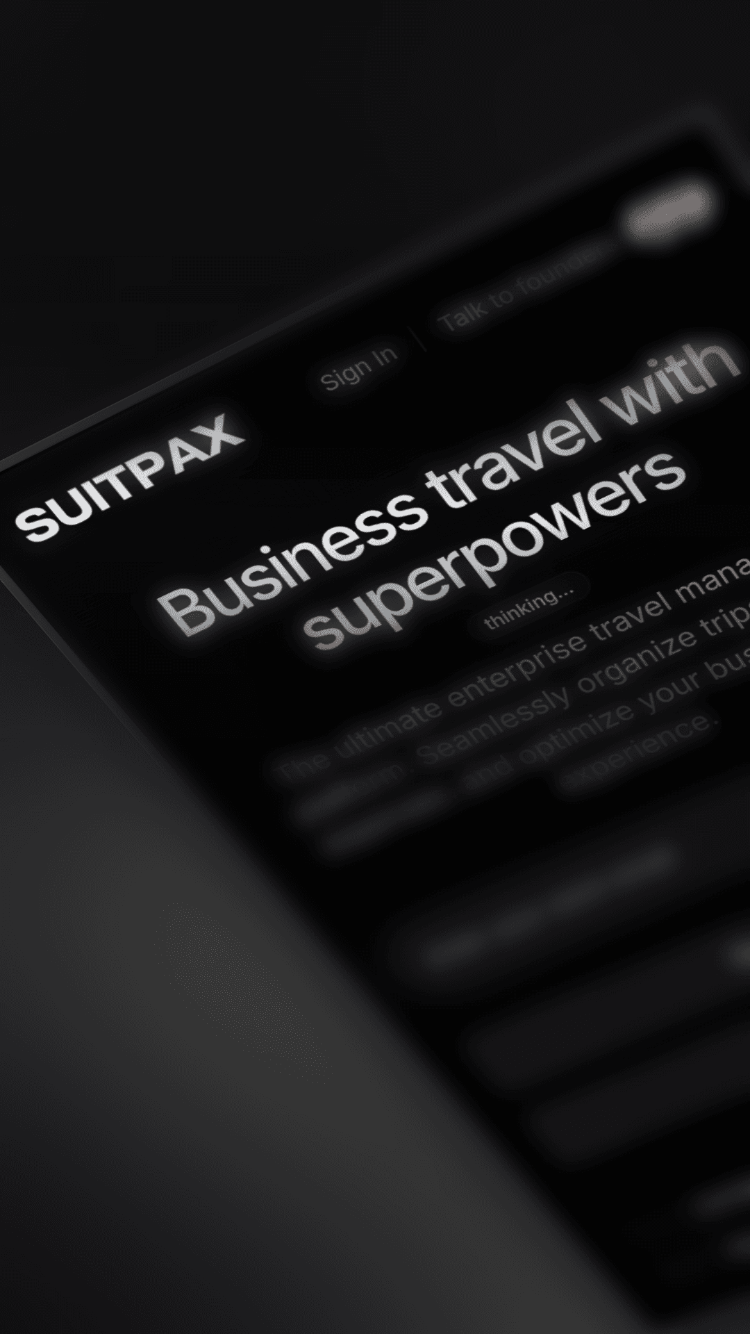 Suitpax screenshot 1