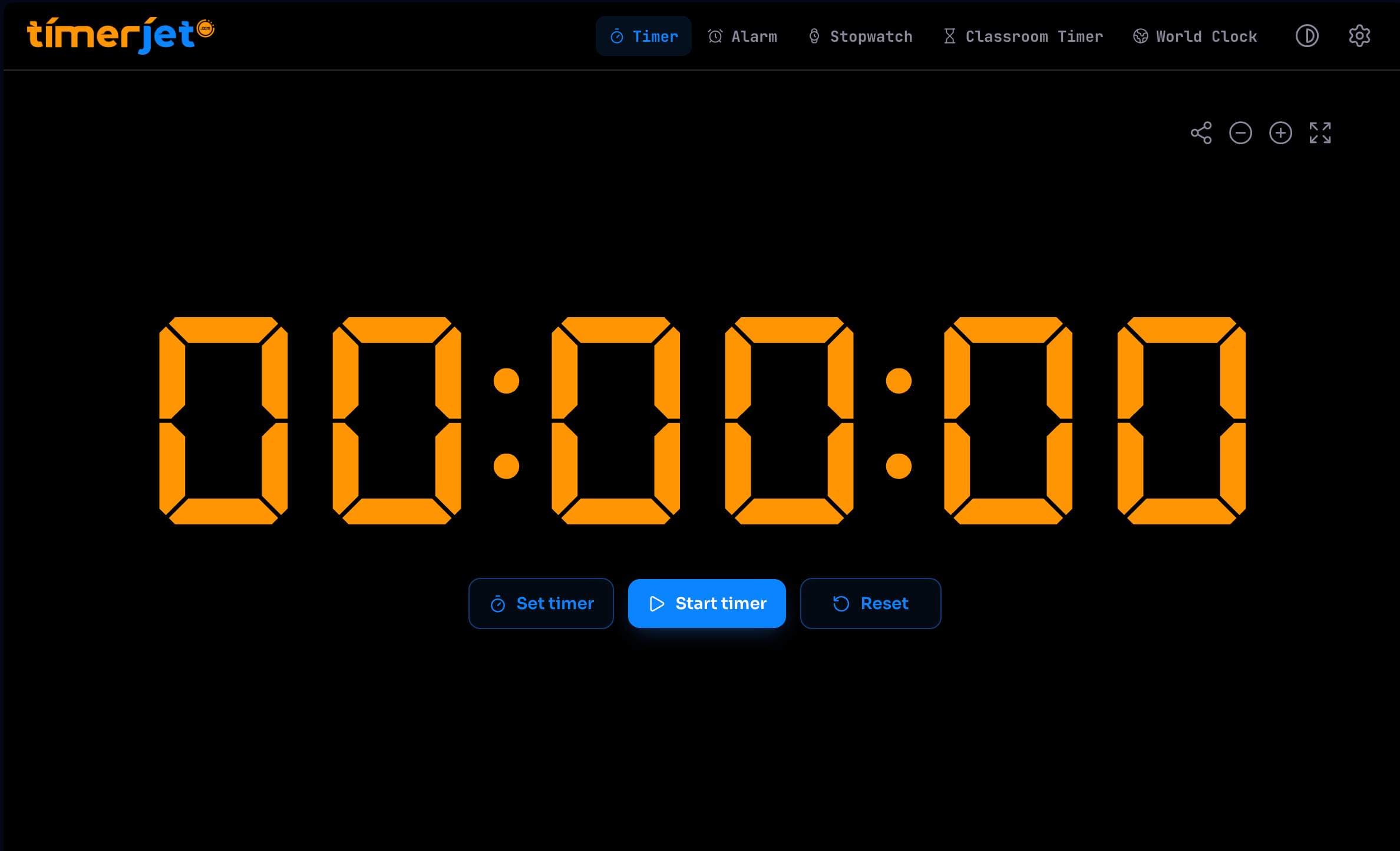 TimerJet screenshot 1
