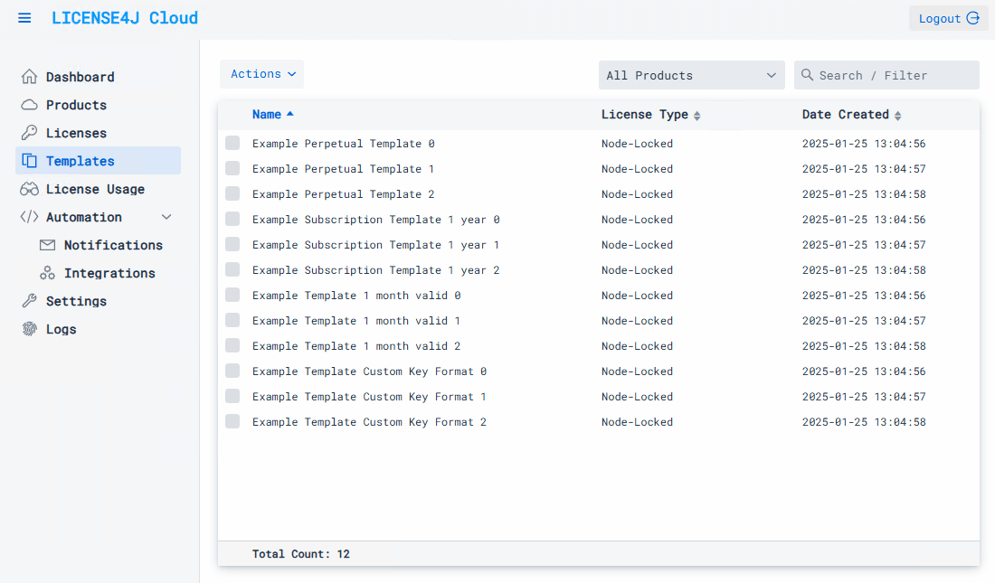 LICENSE4J screenshot 3
