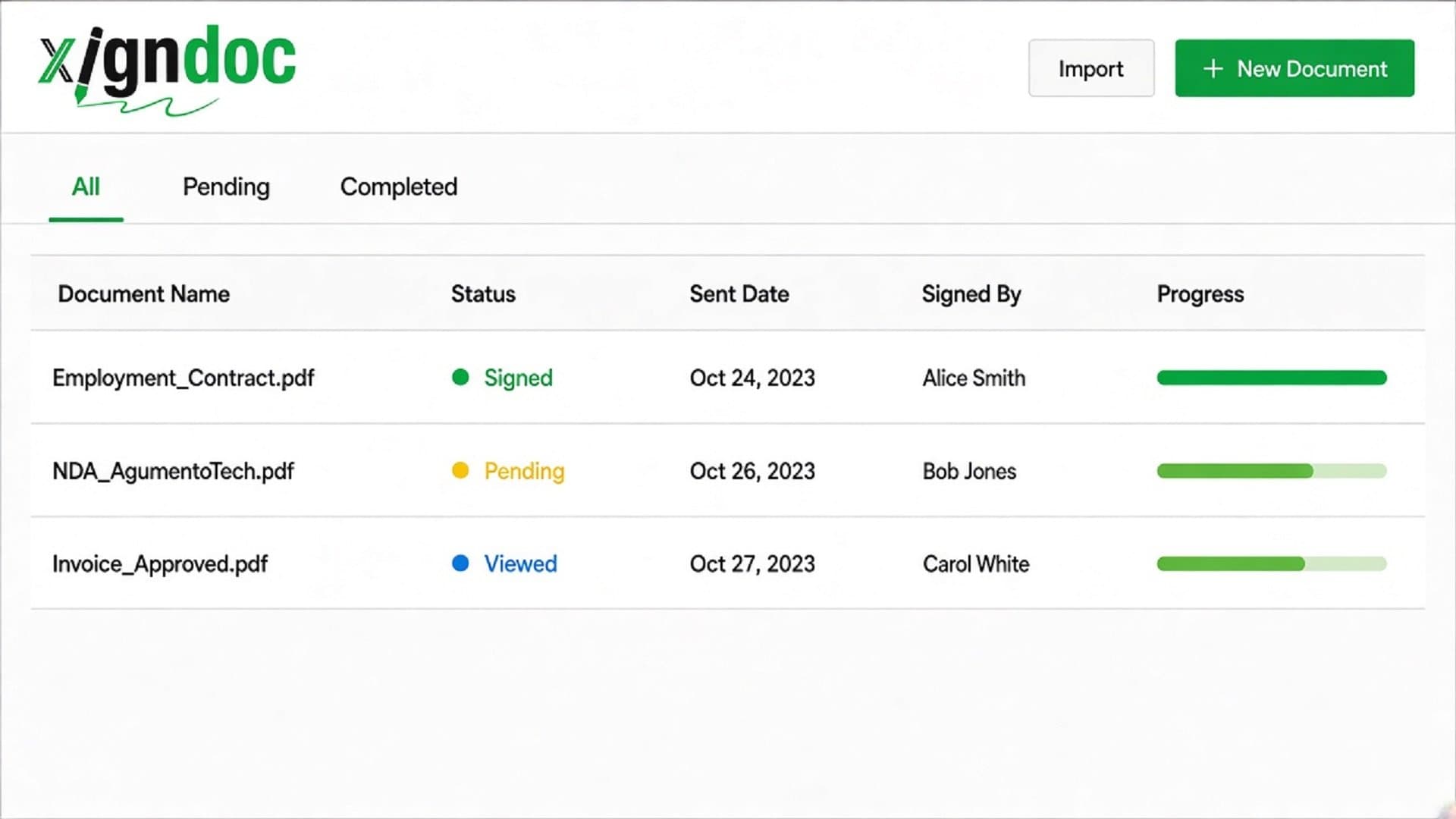 XignDoc screenshot 4