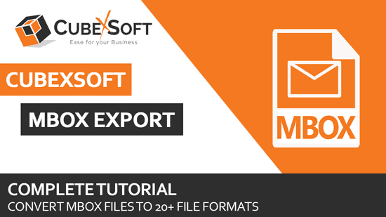 CubexSoft MBOX Converter screenshot 1