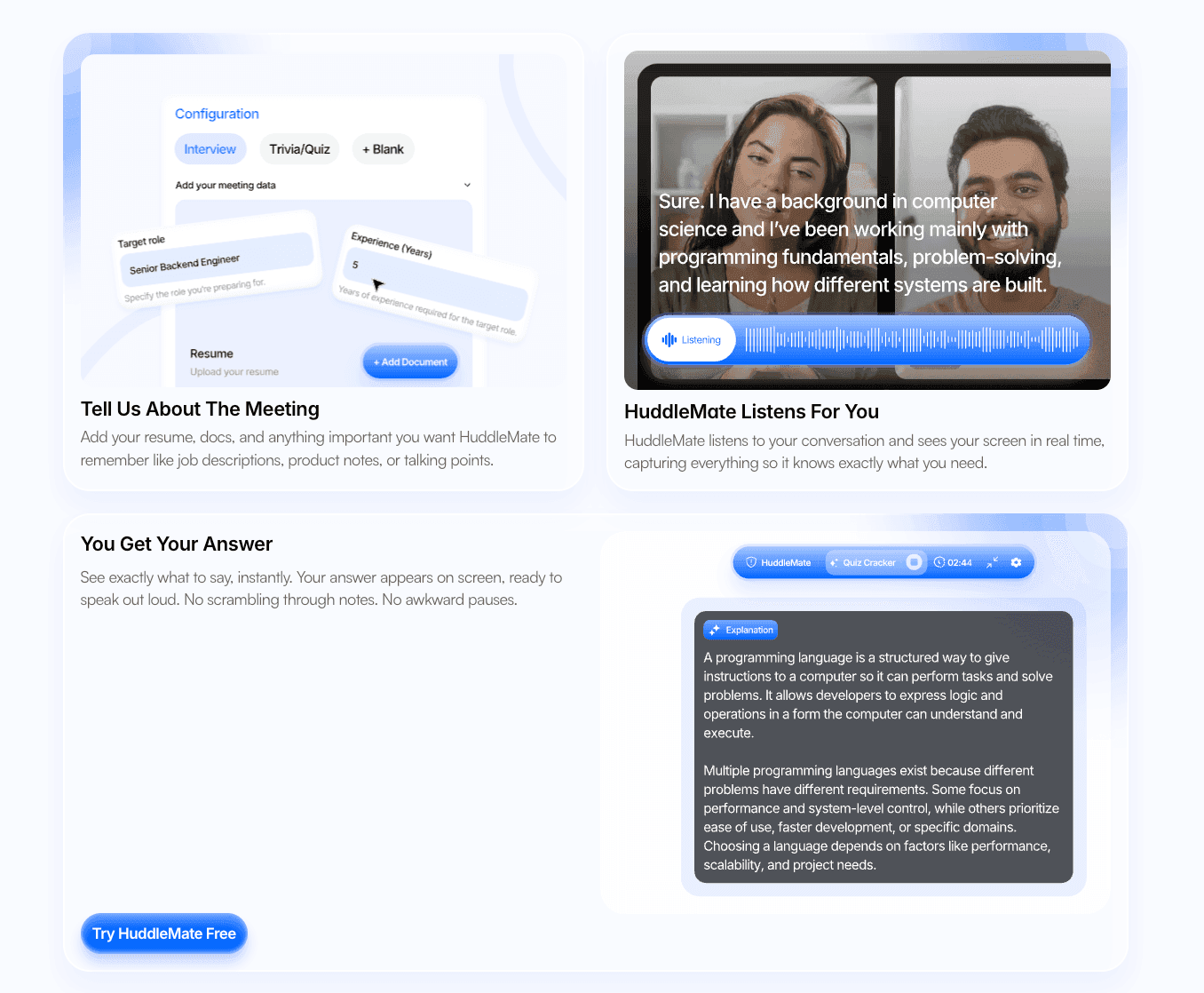 HuddleMate screenshot 3
