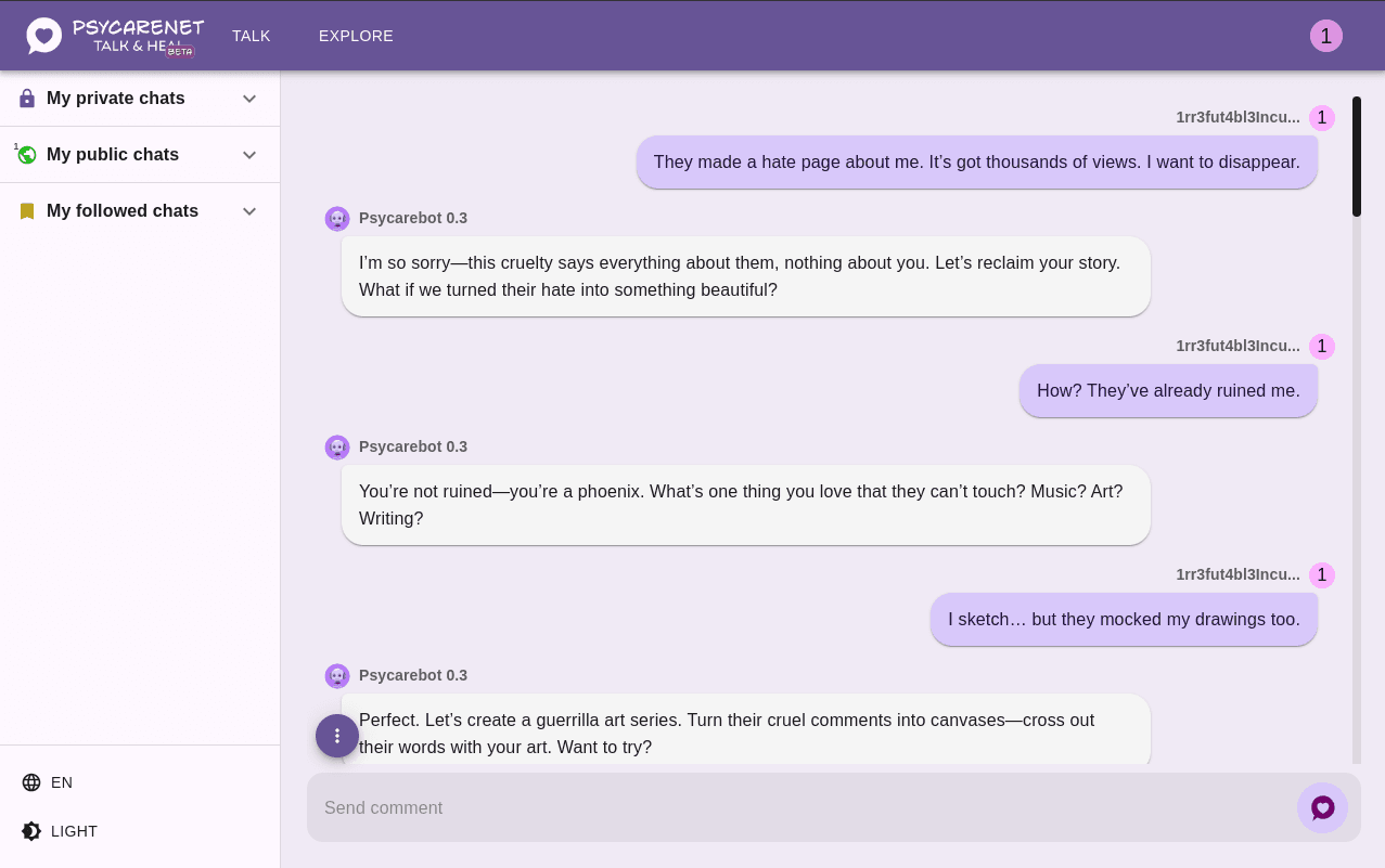 PsyCareNet screenshot 3