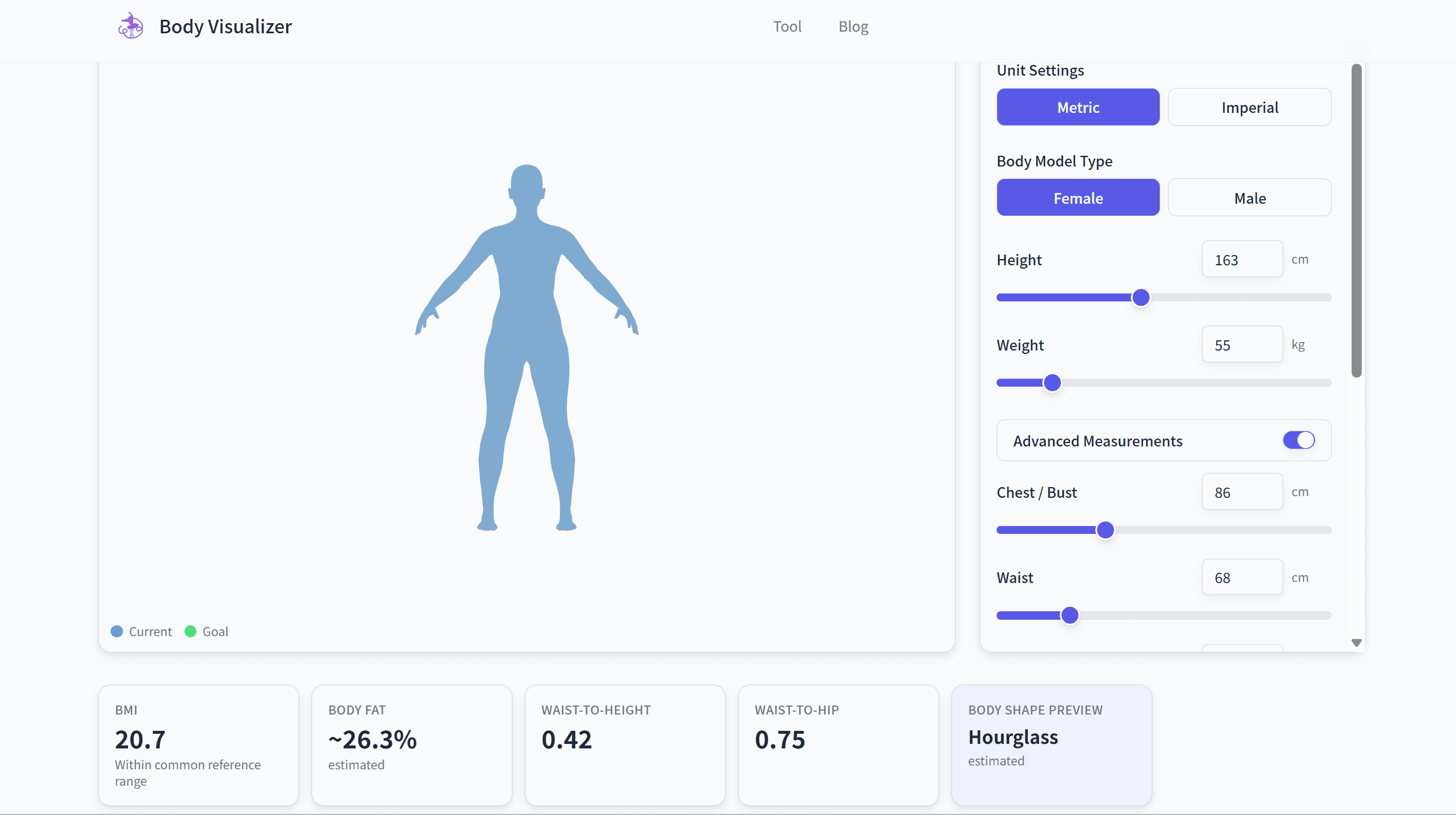Body Visualizer screenshot 1