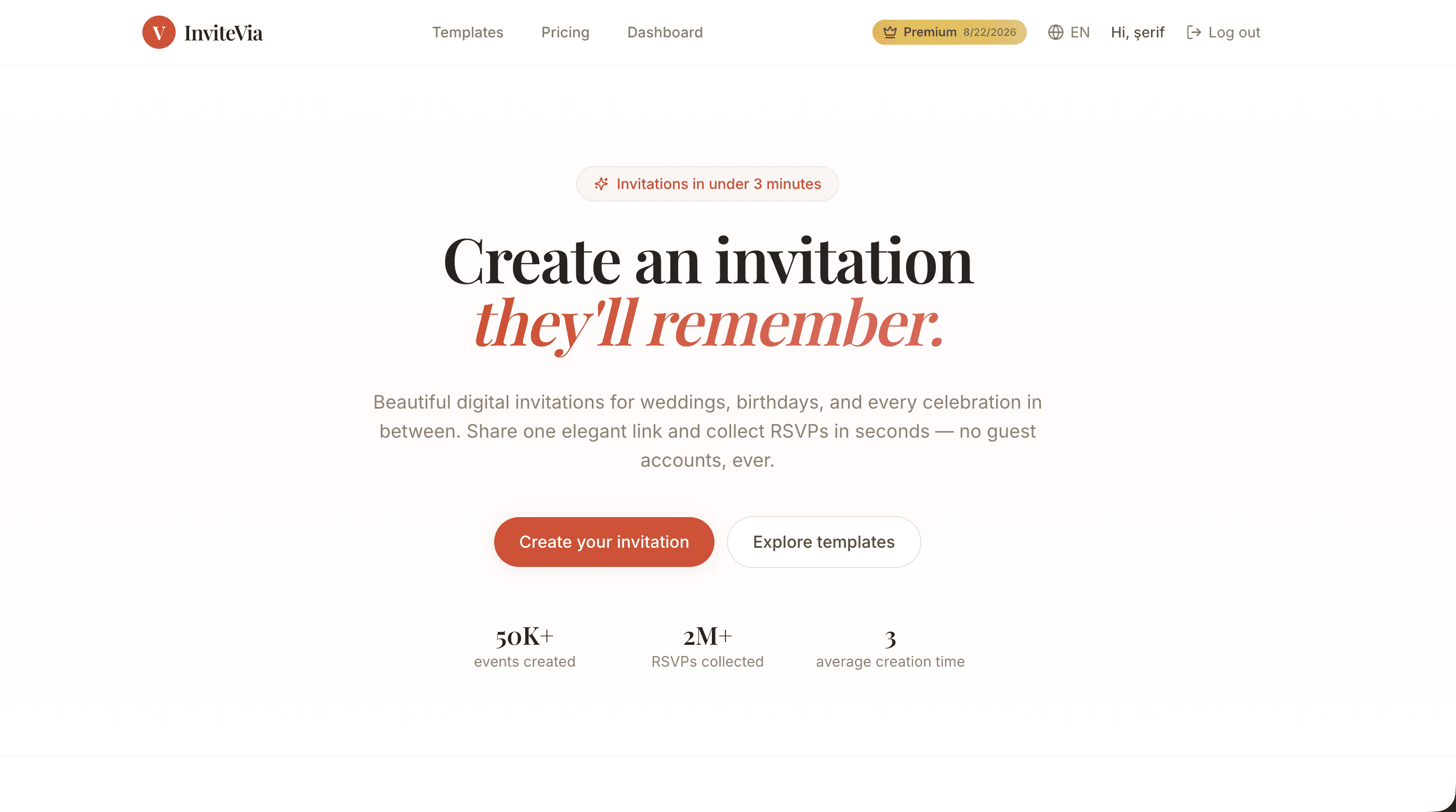 InviteVia screenshot 3