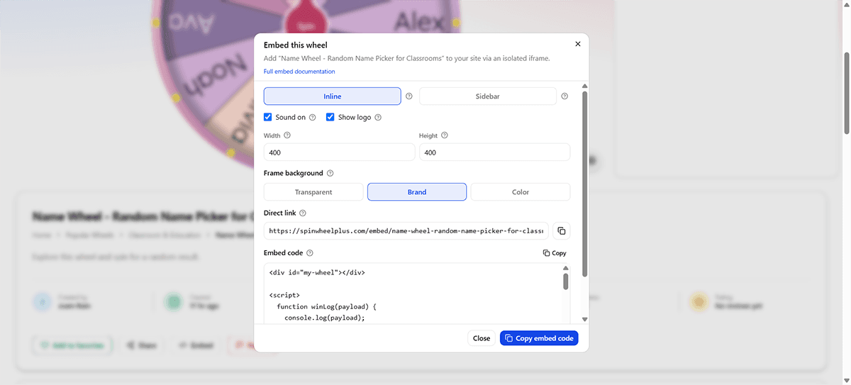 SpinWheelPlus screenshot 5