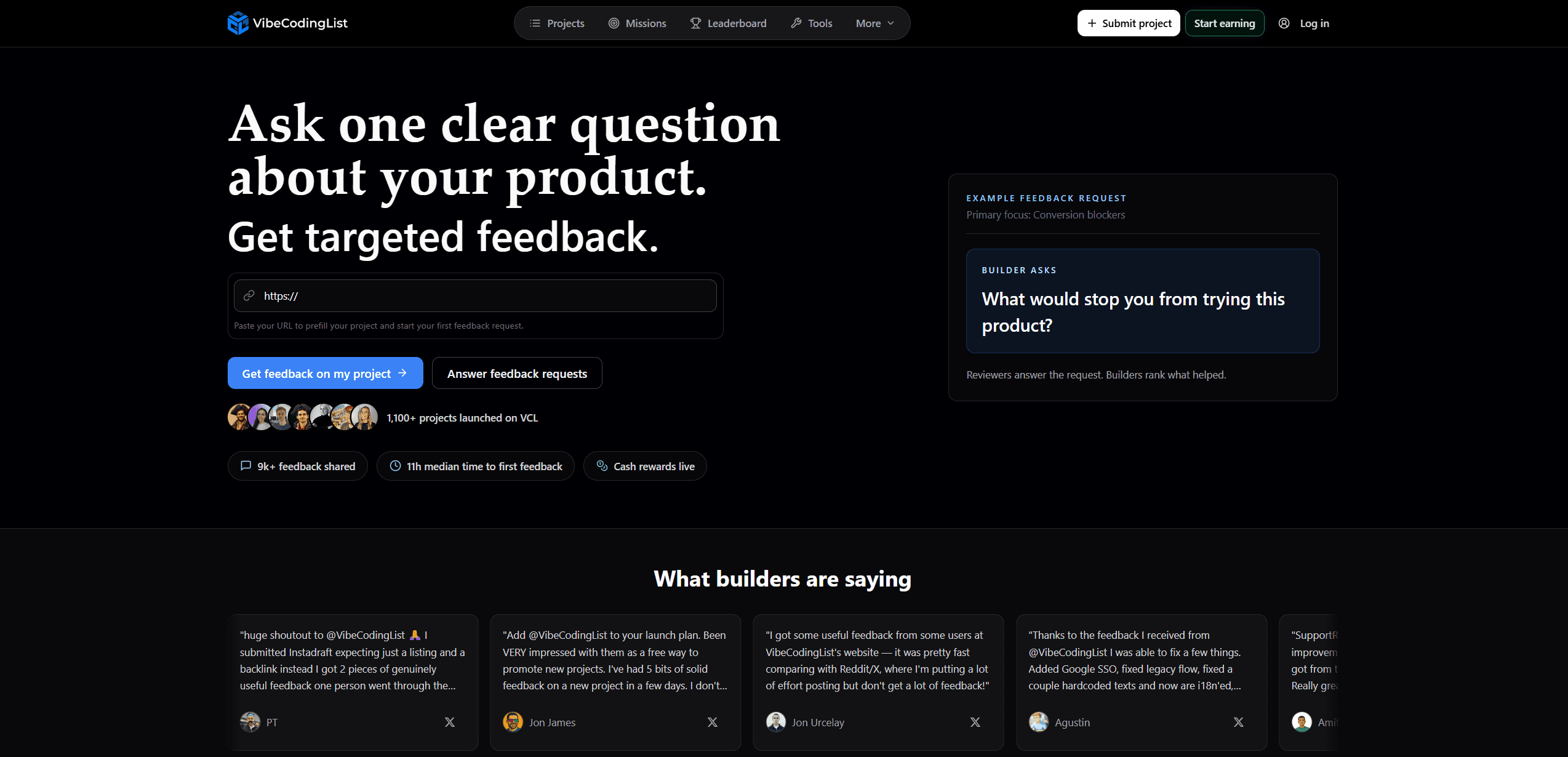 VibeCodingList screenshot 1