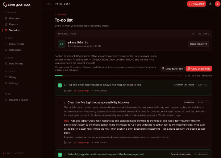 Save Your App screenshot 3