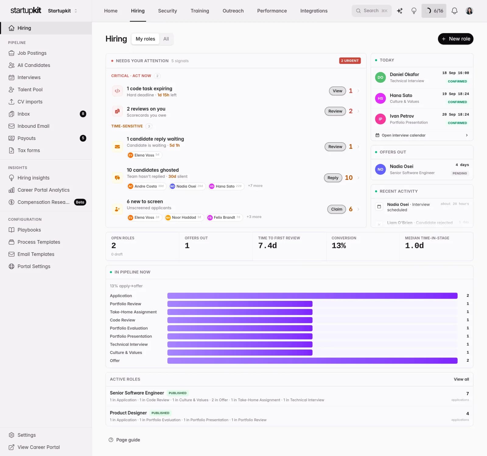 StartupKit screenshot 1