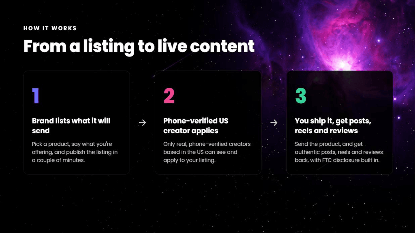 BrandsForCreators screenshot 2