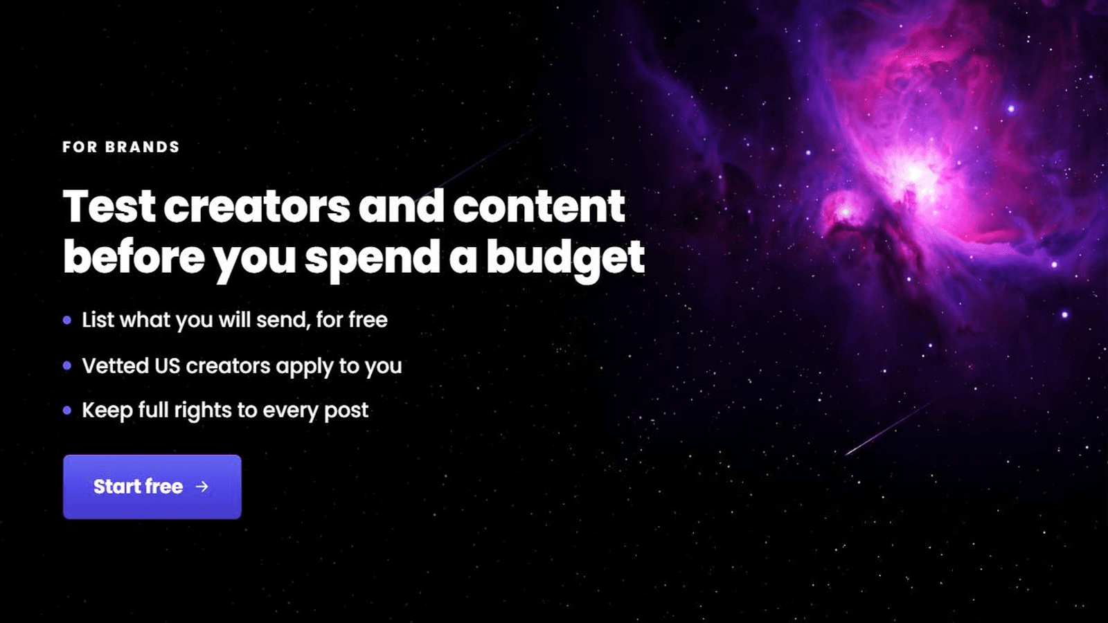 BrandsForCreators screenshot 3