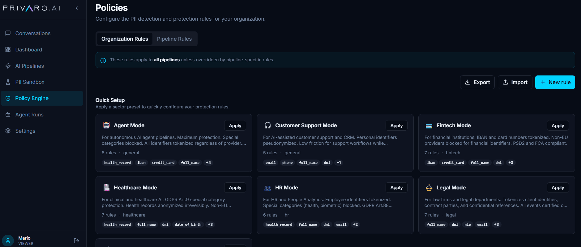 Privaro screenshot 3