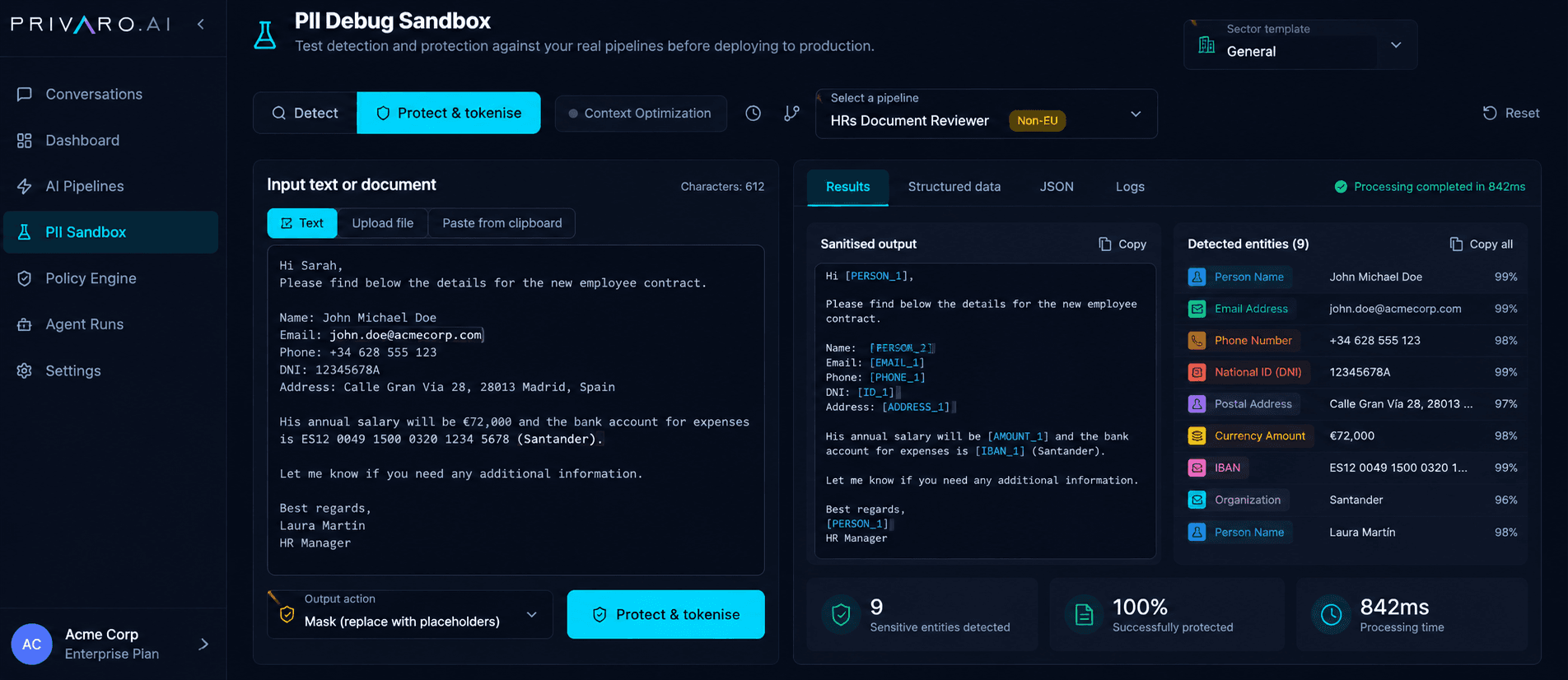Privaro screenshot 5