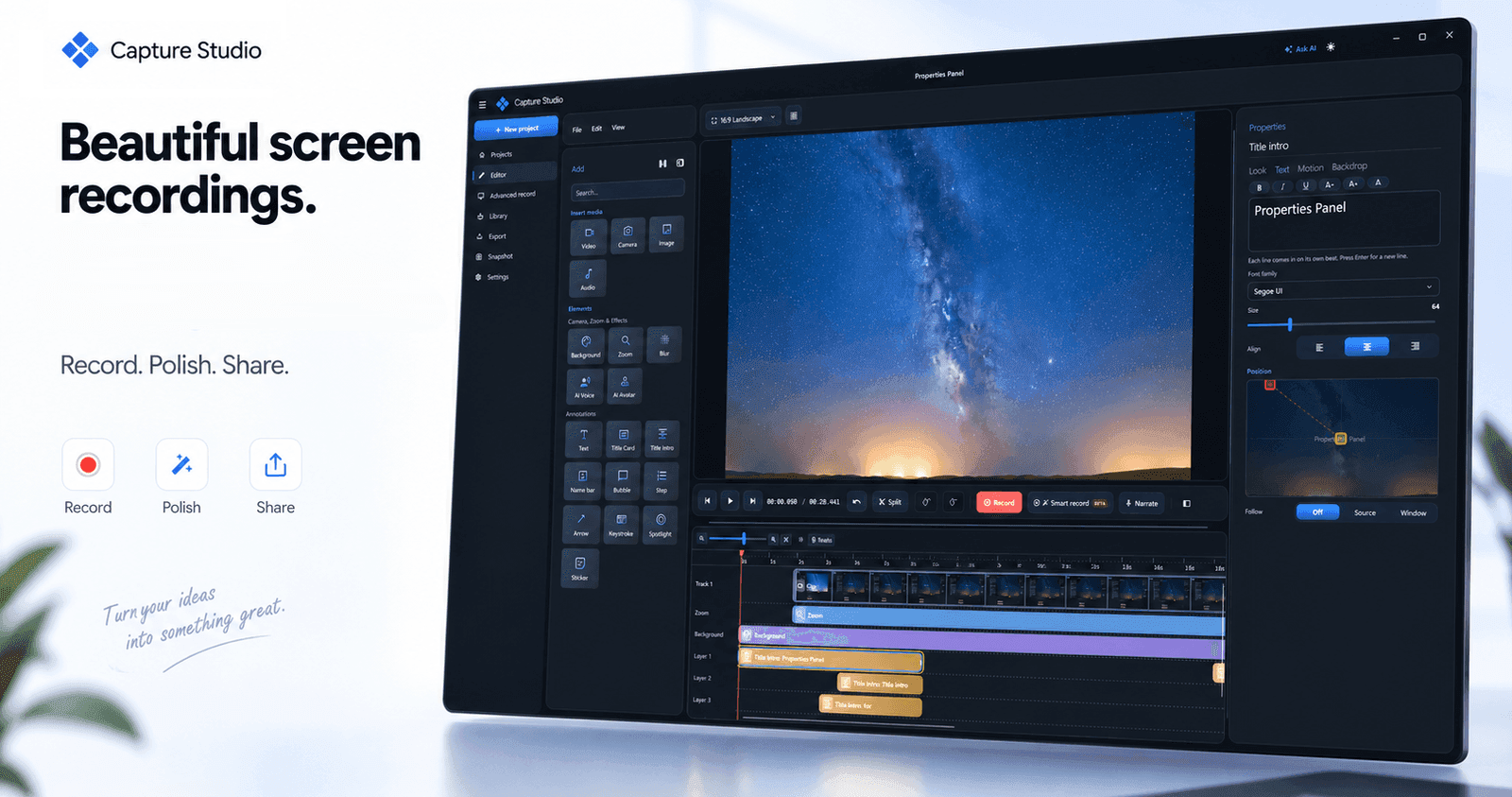 Capture Studio screenshot 1