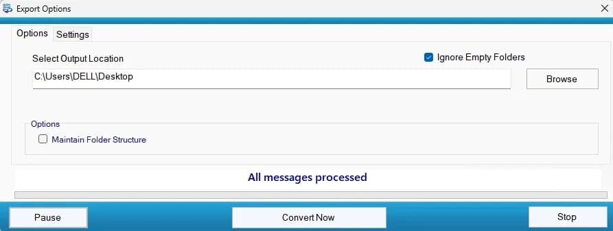 Softaken PST to HTML Converter screenshot 4