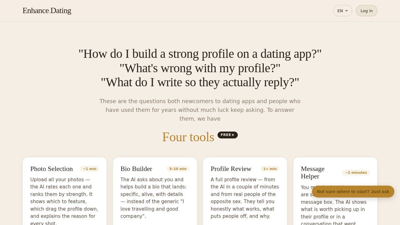 Enhance.Dating screenshot 1