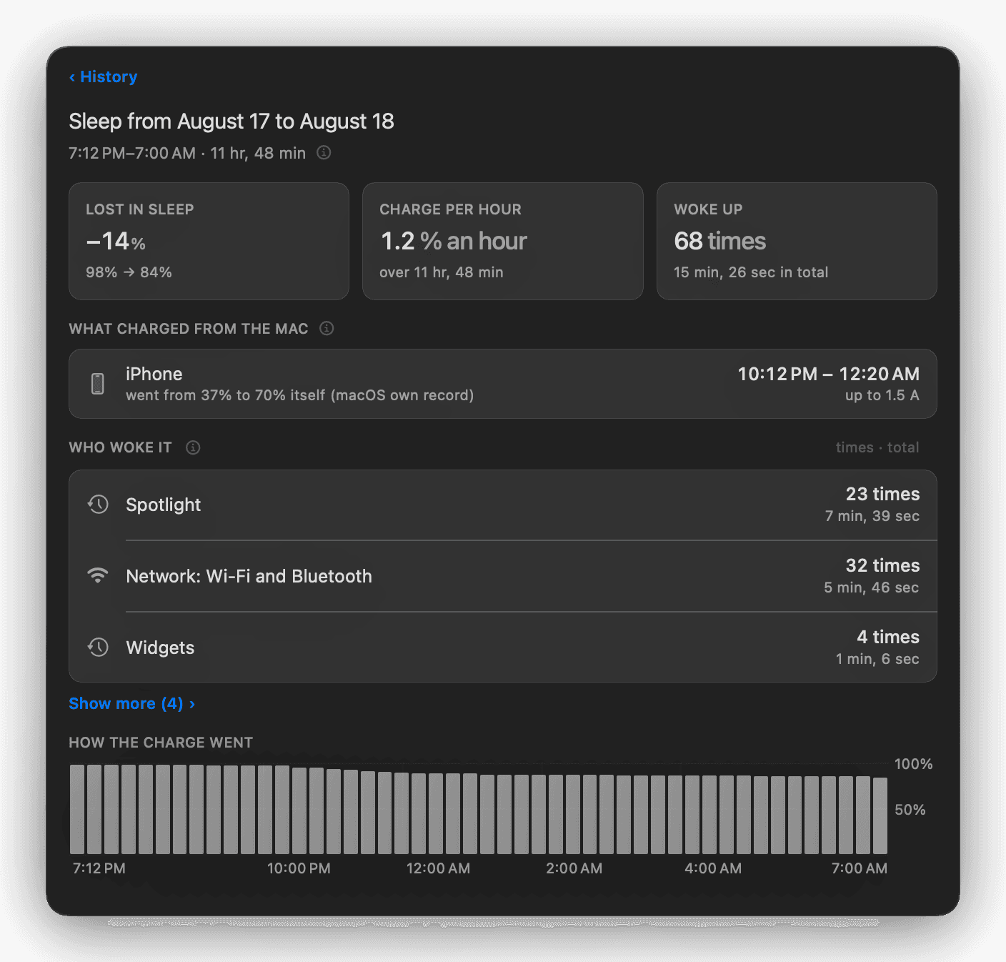 WattMate screenshot 2