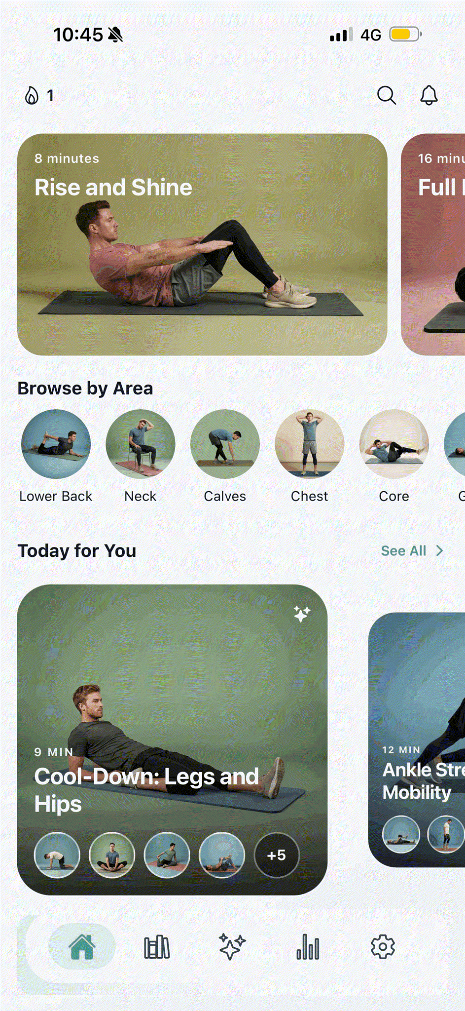 Flexor: Stretch & Flexibility screenshot 1