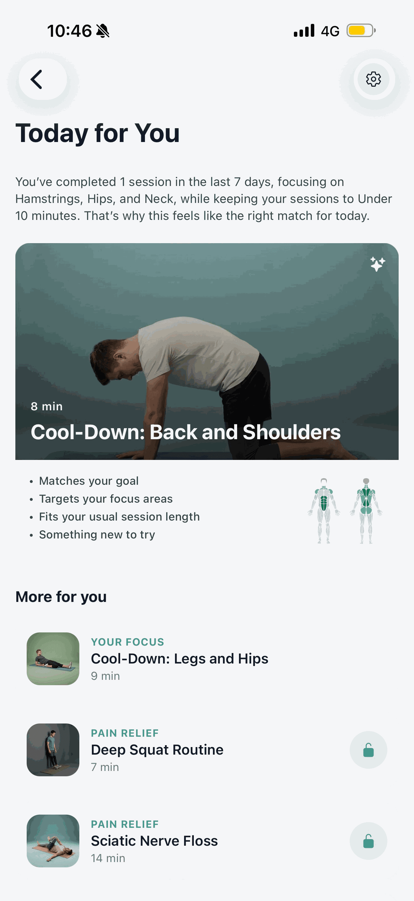 Flexor: Stretch & Flexibility screenshot 2