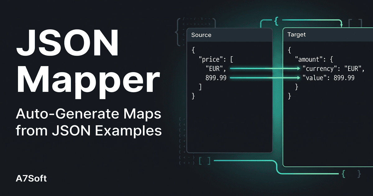 JSON Mapper screenshot 1