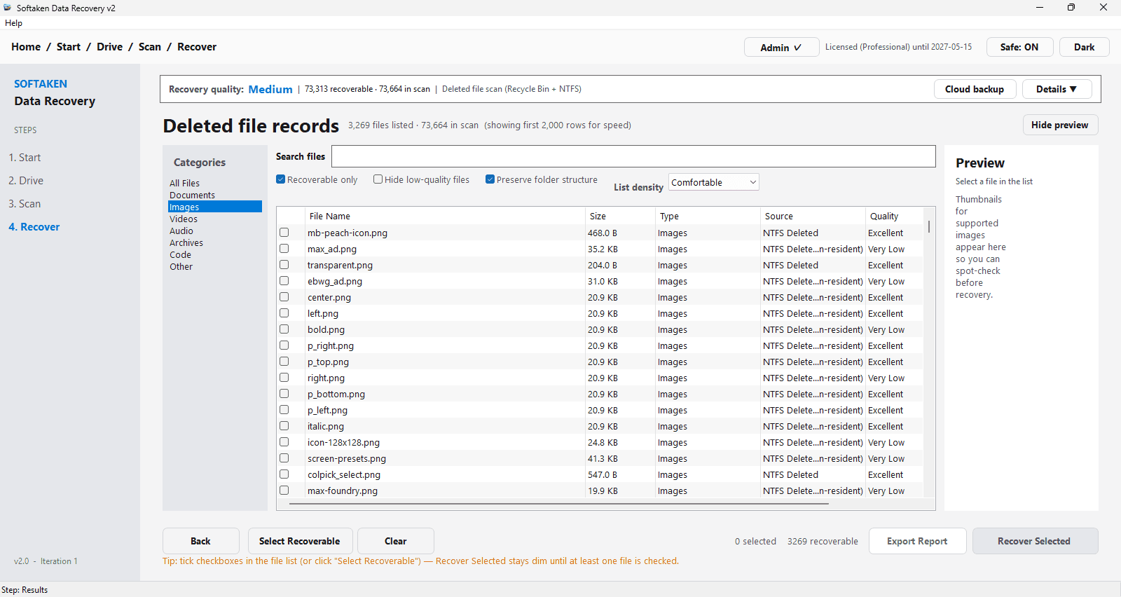 Softaken Data Recovery Software screenshot 4