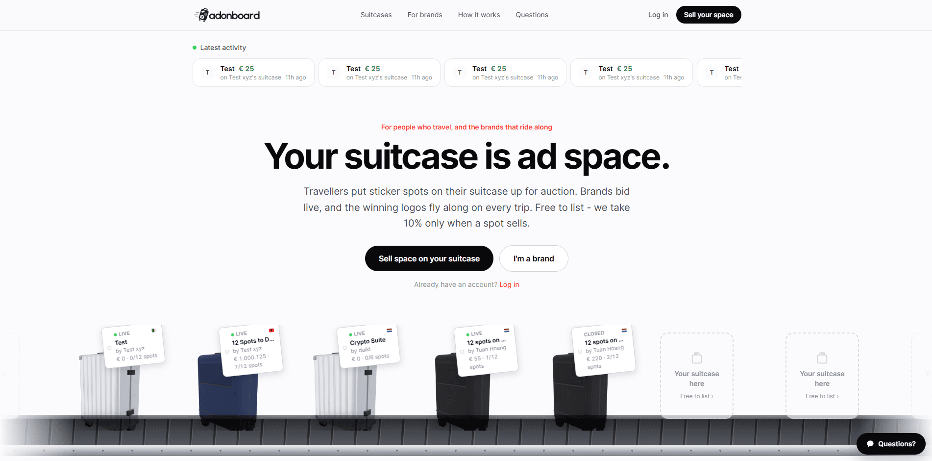 Adonboard screenshot 1