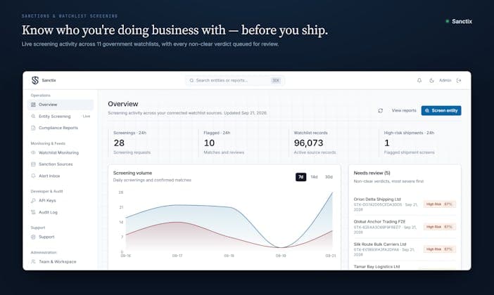 Sanctix screenshot 1