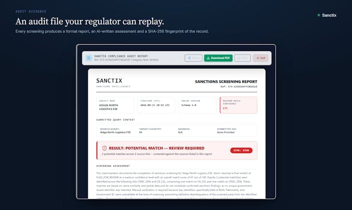 Sanctix screenshot 4