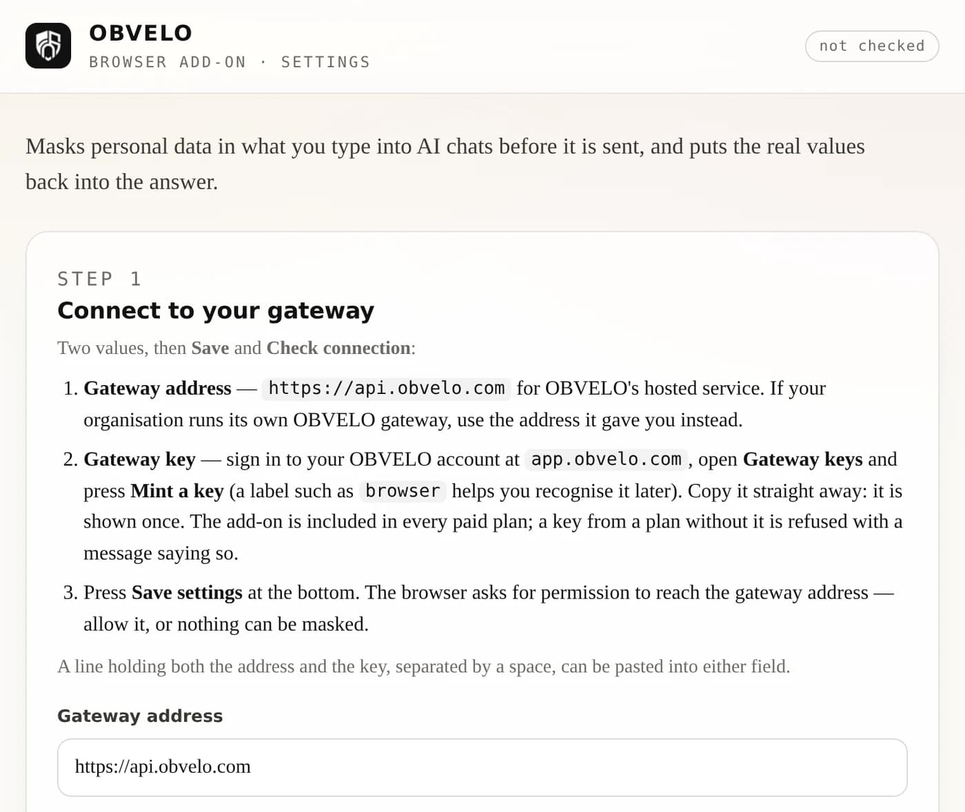 OBVELO screenshot 1
