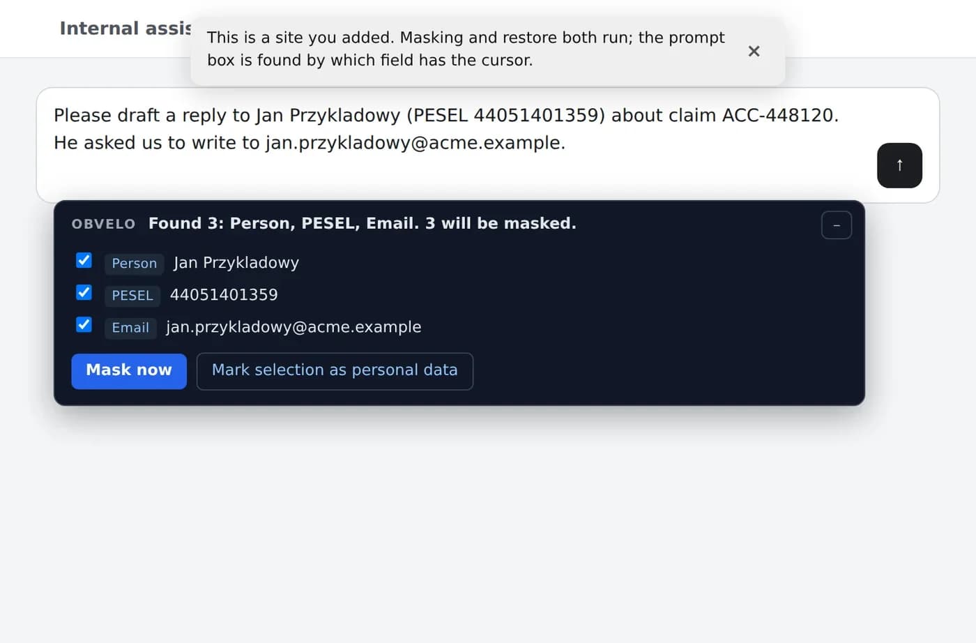 OBVELO screenshot 2