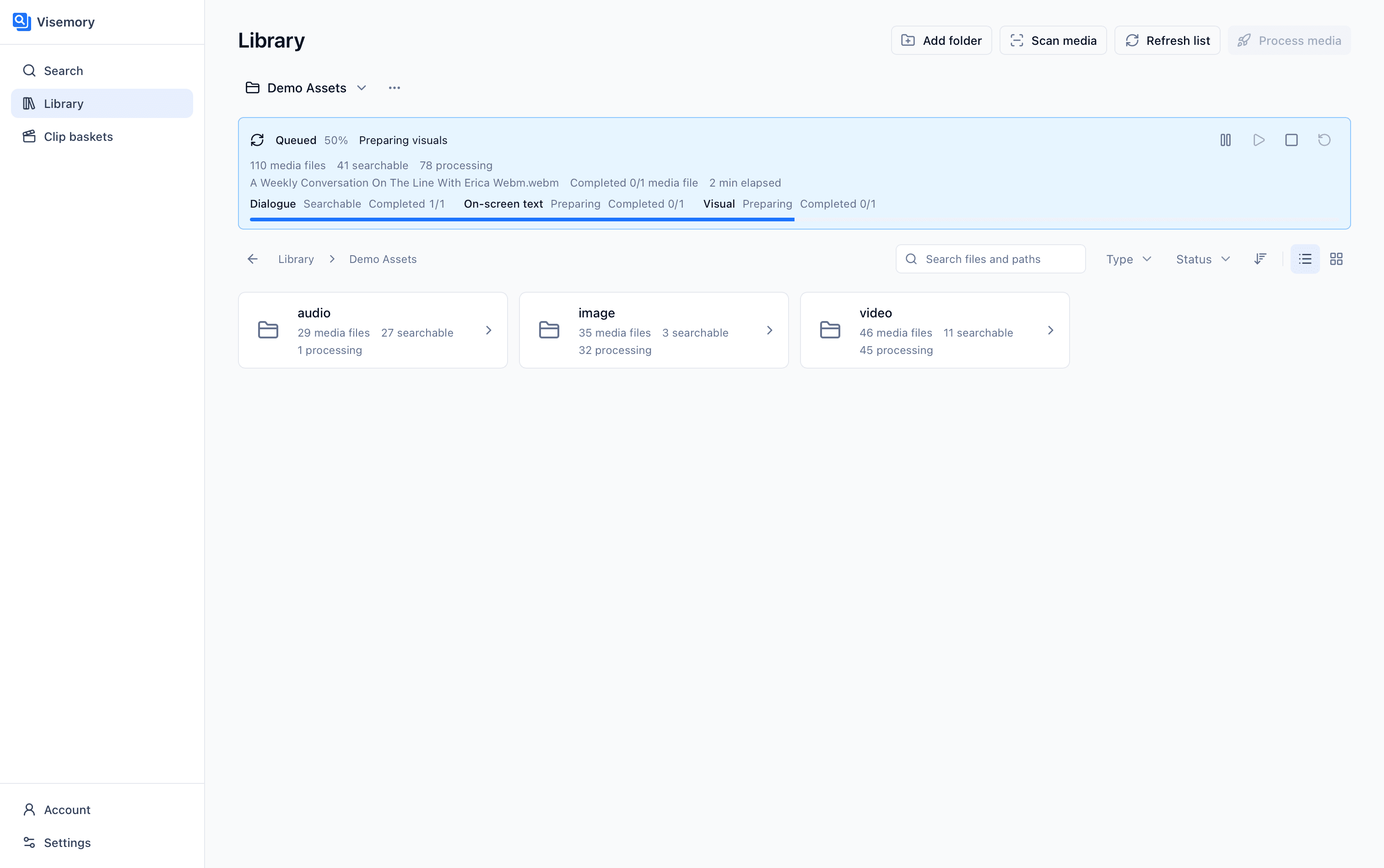 Visemory screenshot 5
