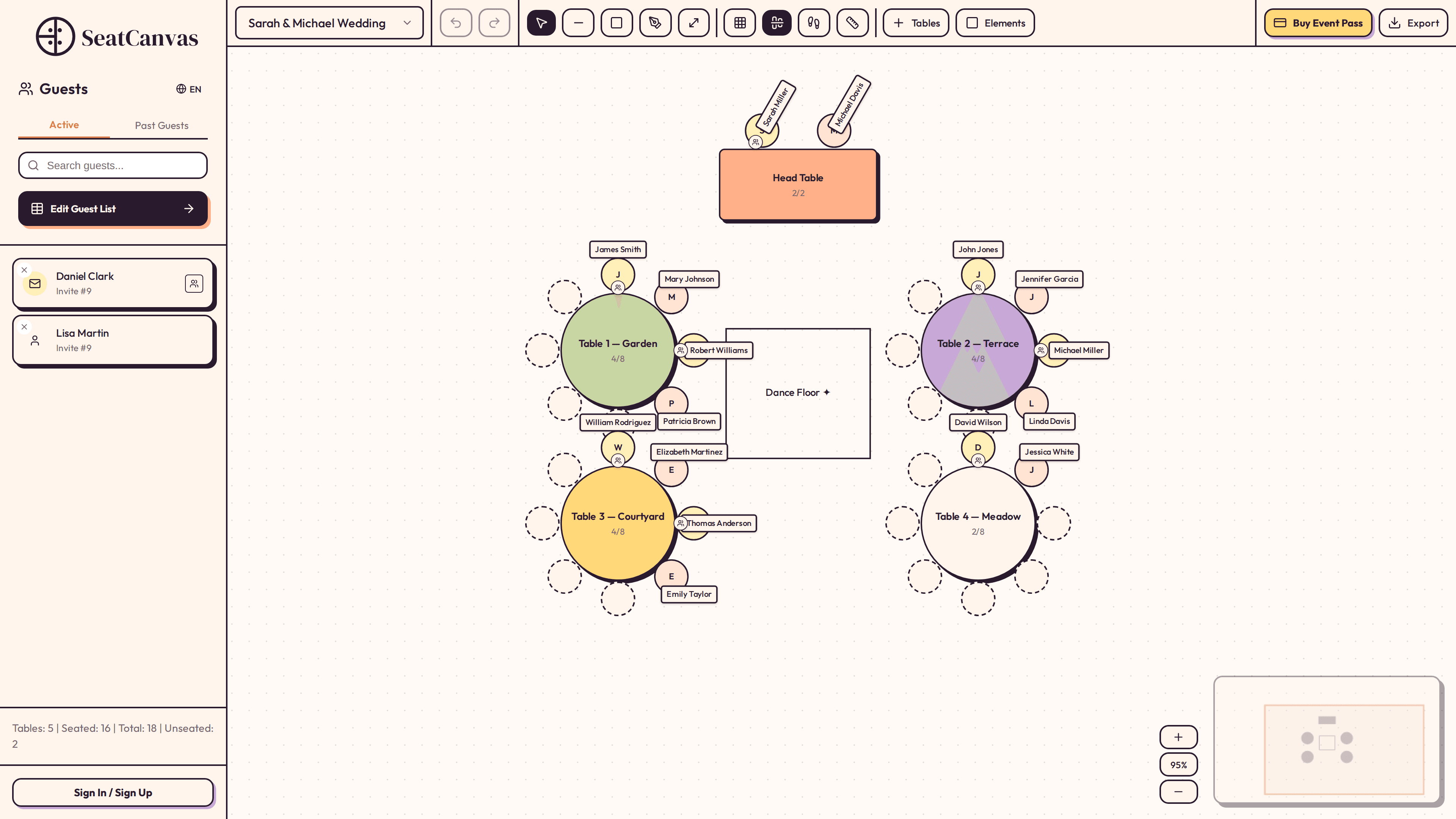 SeatCanvas screenshot 2