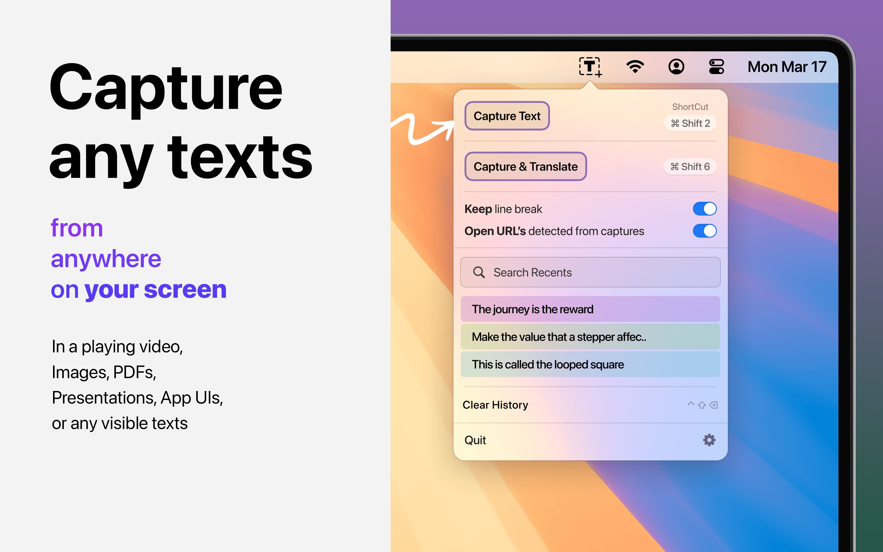 MacThru screenshot 1