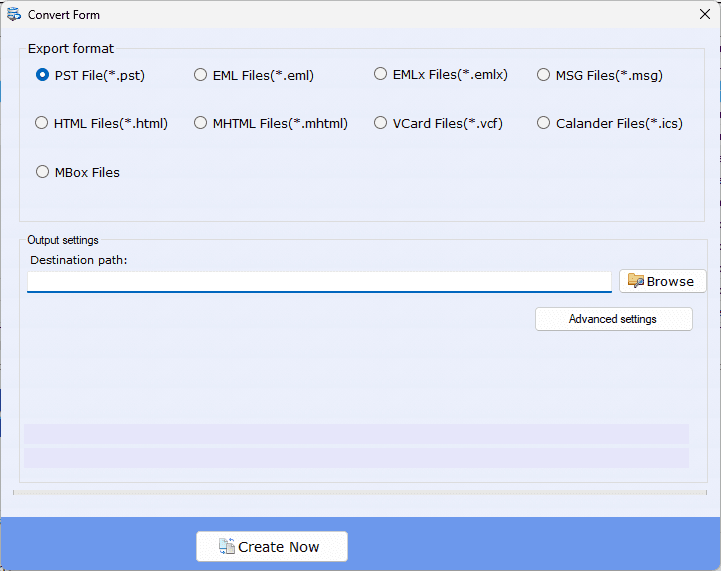 Softaken TGZ to PST Converter screenshot 1