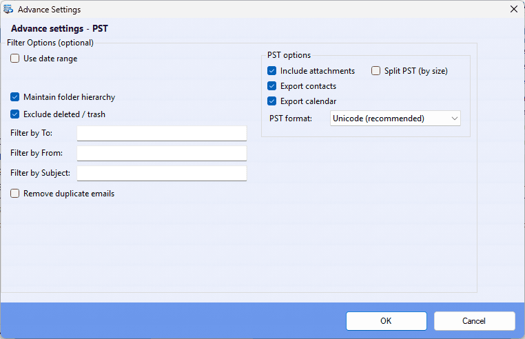 Softaken TGZ to PST Converter screenshot 2