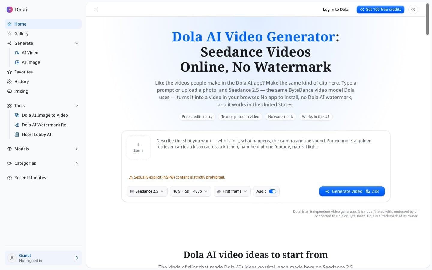Dola AI screenshot 1
