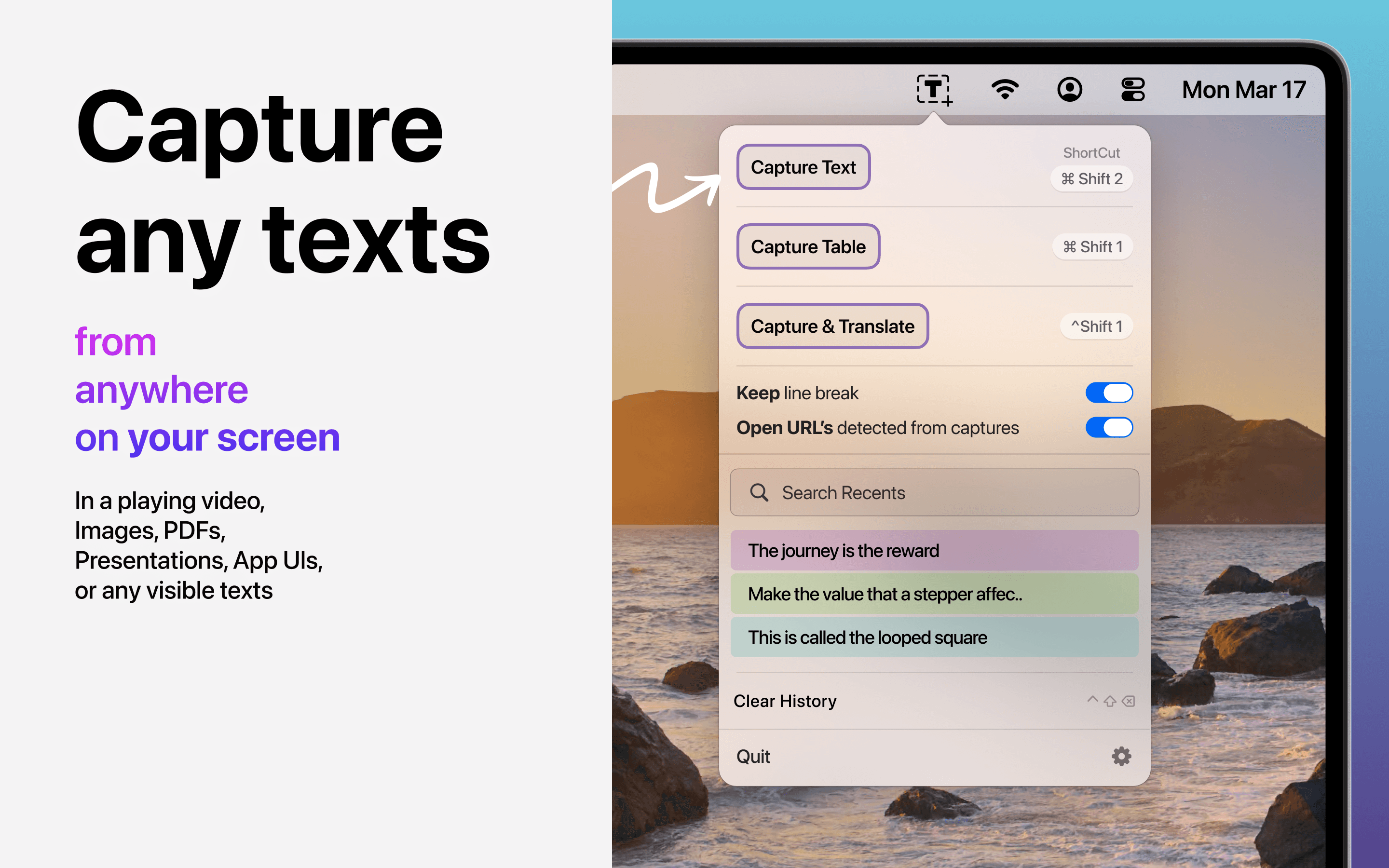 Textly: Capture, Copy & Paste screenshot 1