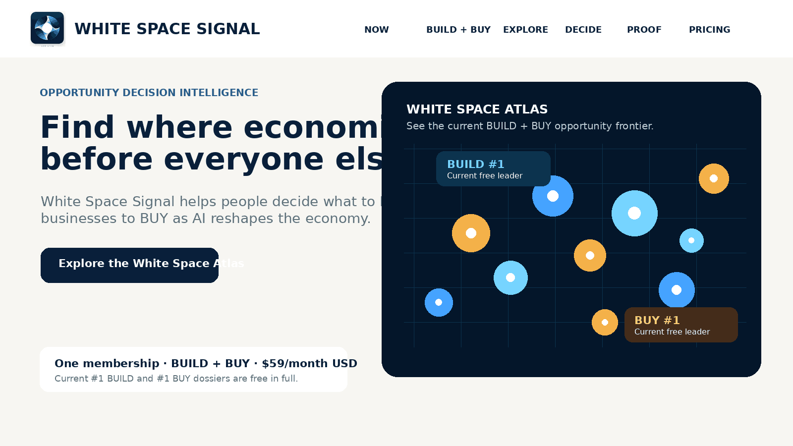 White Space Signal screenshot 1