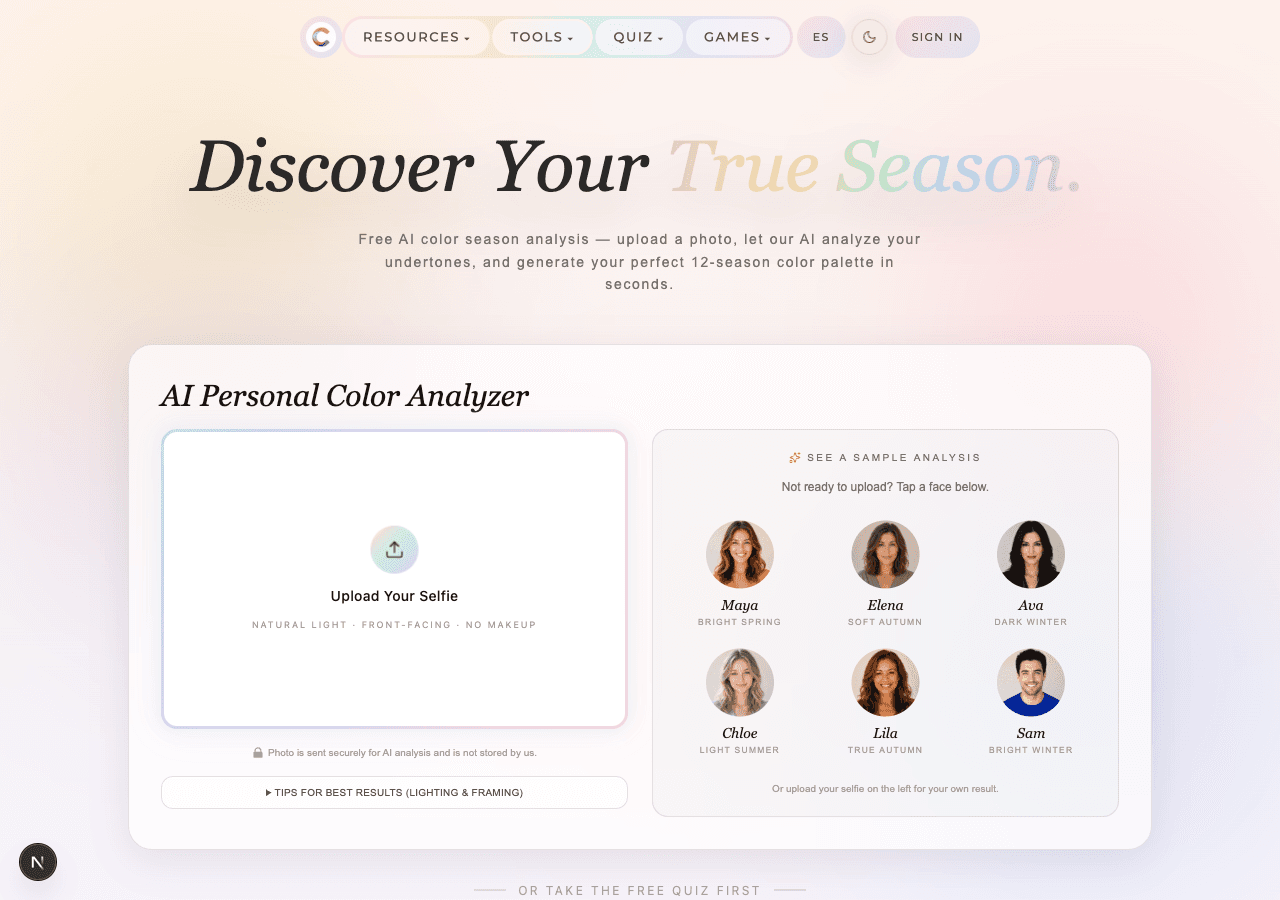 Color Season AI screenshot 1