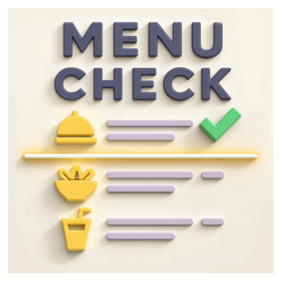 MenuCheck screenshot 1