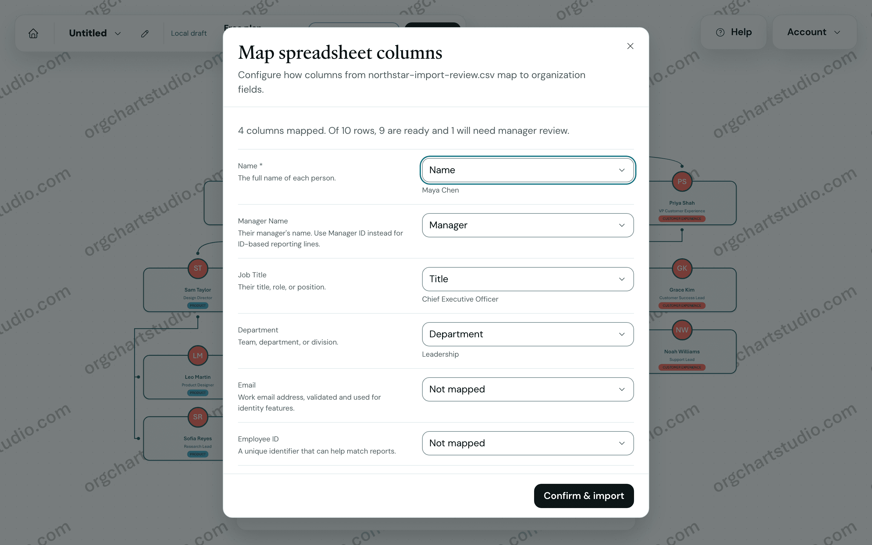 Org Chart Studio screenshot 1