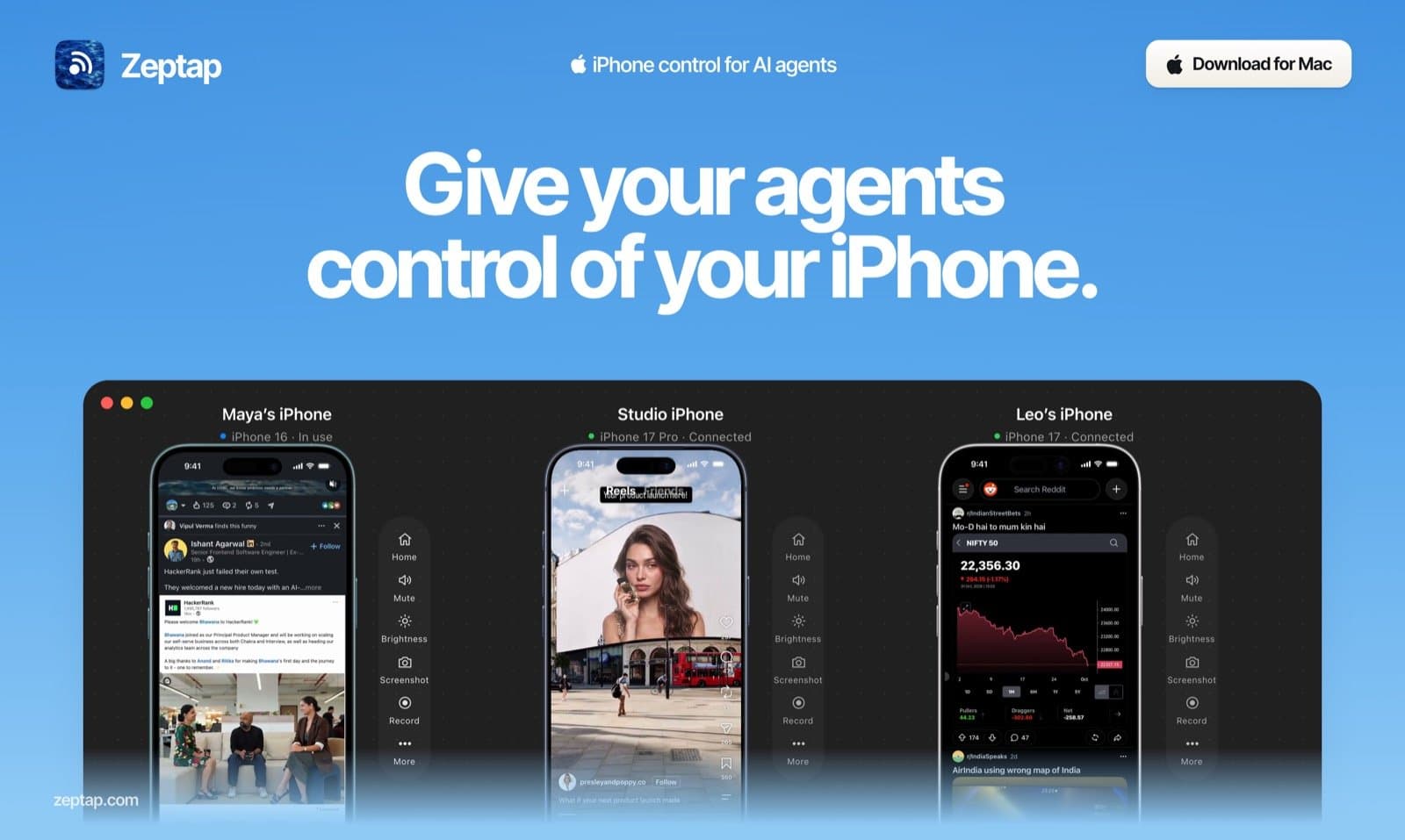 Zeptap screenshot 1