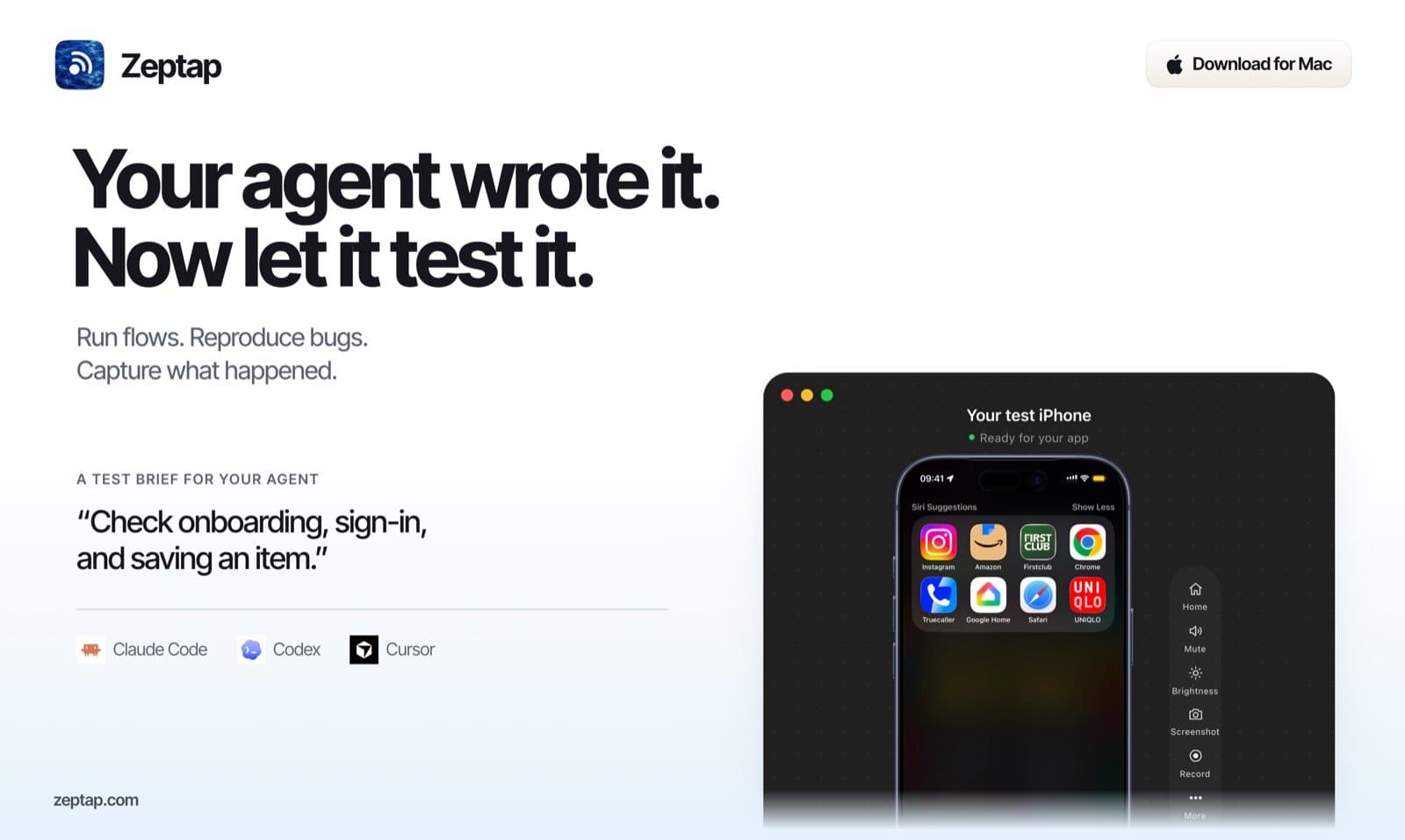 Zeptap screenshot 2