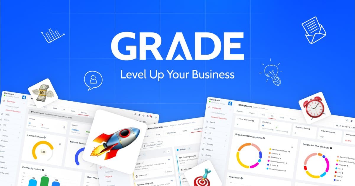 Grade ERP screenshot 1