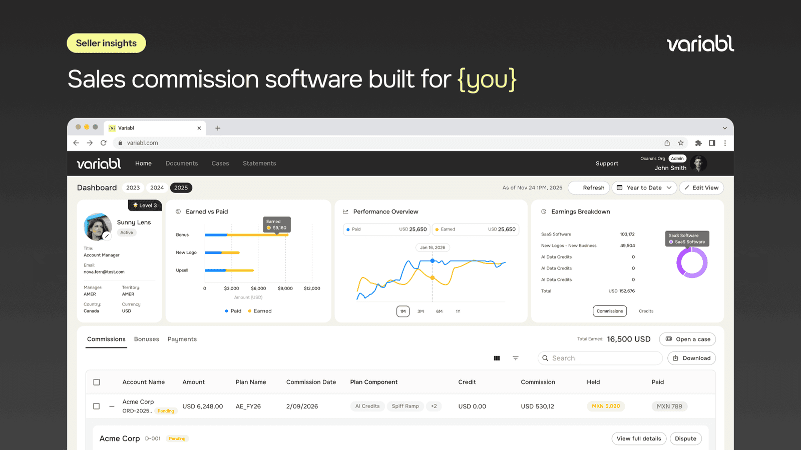 Variabl screenshot 1