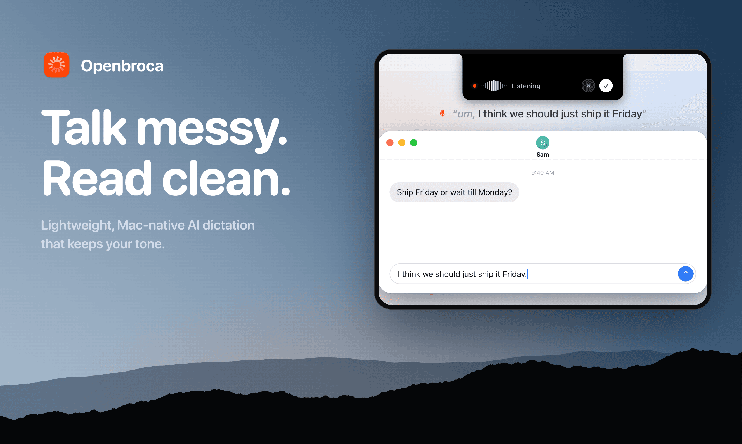 Openbroca screenshot 1